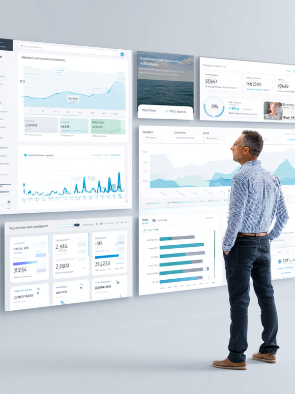 Professional anonymous traffic revenue recovery dashboard demonstrating how mid-market companies systematically recover $500,000-$4.8M annually from anonymous website visitors using Crucialytics technology achieving 55-70% recovery rates, showing comprehensive visitor identification transformation into qualified prospects with multi-channel engagement orchestration and revenue attribution analytics through Mike Turek's Revenue Recovery Engine methodology for systematic anonymous traffic monetization and competitive advantage development for businesses generating $10-200 million annually