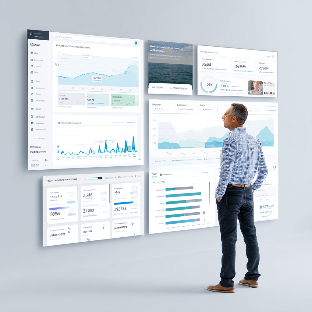 Professional anonymous traffic revenue recovery dashboard demonstrating how mid-market companies systematically recover $500,000-$4.8M annually from anonymous website visitors using Crucialytics technology achieving 55-70% recovery rates, showing comprehensive visitor identification transformation into qualified prospects with multi-channel engagement orchestration and revenue attribution analytics through Mike Turek's Revenue Recovery Engine methodology for systematic anonymous traffic monetization and competitive advantage development for businesses generating $10-200 million annually